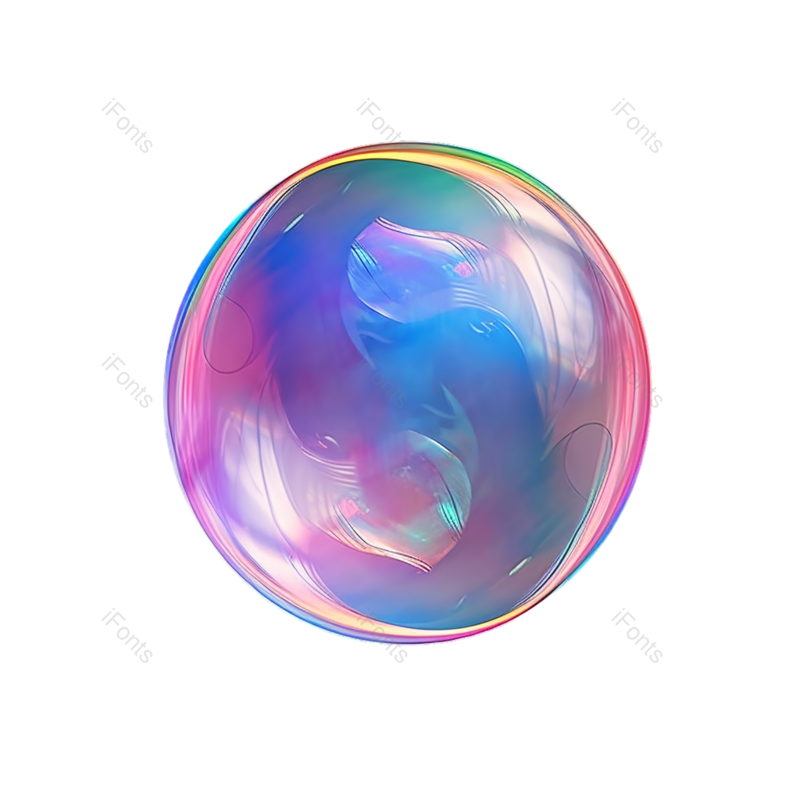 元素图片,立体元素,浪漫PNG,气泡免抠素材